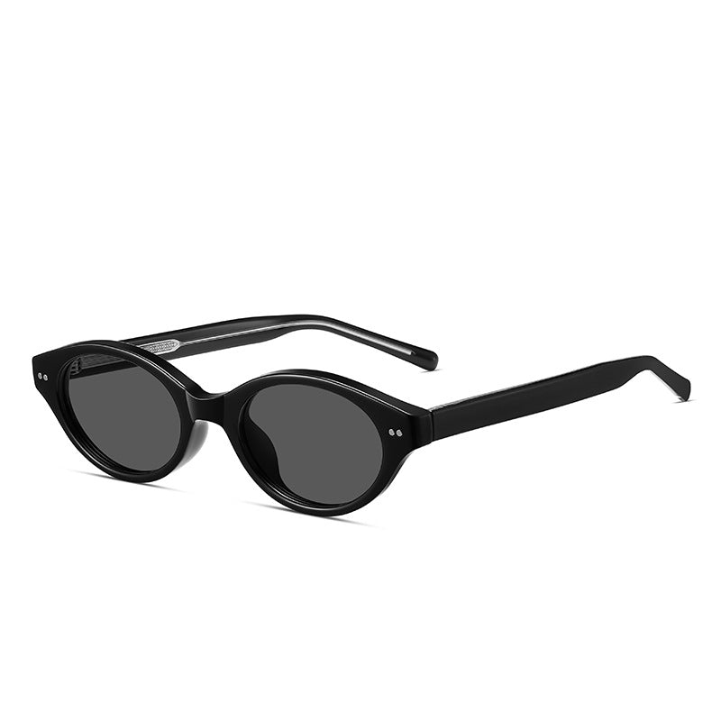 Oval black