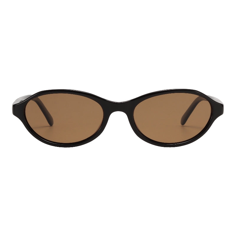 L0088 - Gloss Black Brown Lens