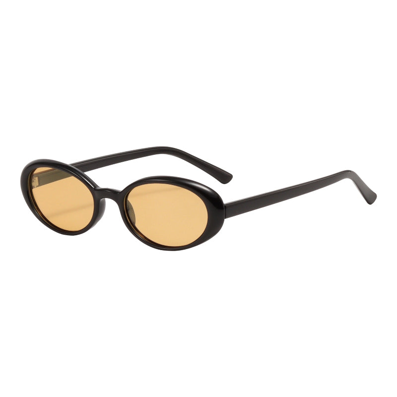 L0096 - Gloss Black Amber Lens