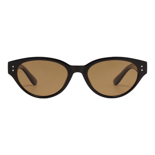 L0103 - Gloss Black Brown Lens