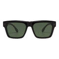 L0130 - Gloss Black Green Lens