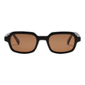 L0166 - Gloss Black Brown Lens