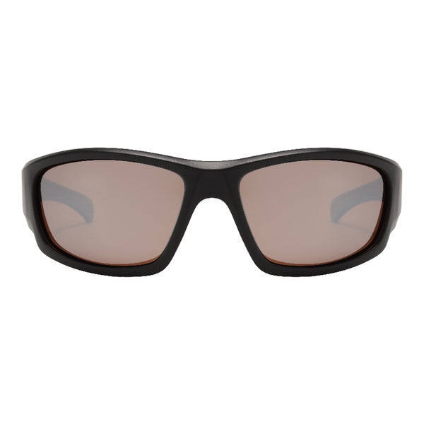 L0192 - Matte Black Brown Mirror