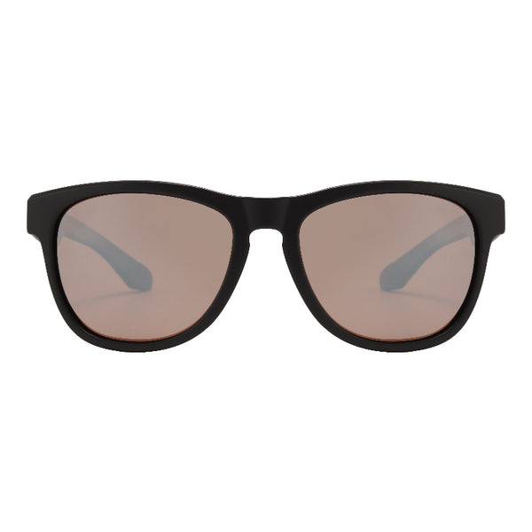 L0198 - Matte Black Brown Mirror